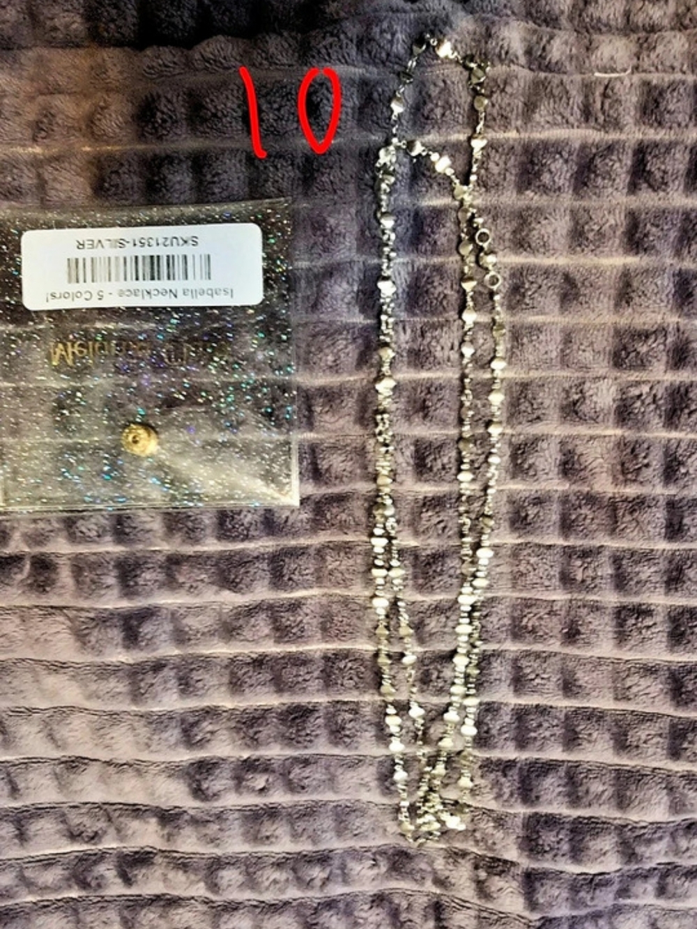 By Alexa Rae Layered Chain Necklace in Silver & Gold Like New